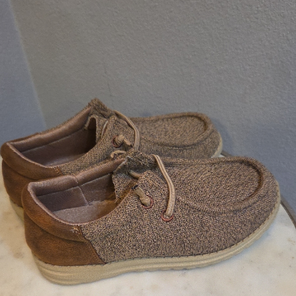 Roper Boys Tan Loafers